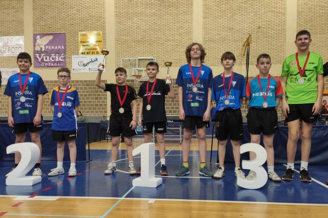 Uspeh stonotenisera Spartaka na Prvenstvu Srbije – četiri medalje za mlade nade