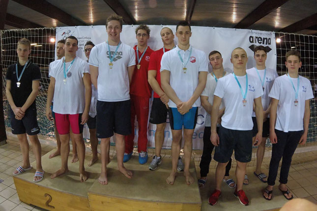Sedam medalja plivača Spartak-Prozivke na Otvorenom prvenstvu Srbije