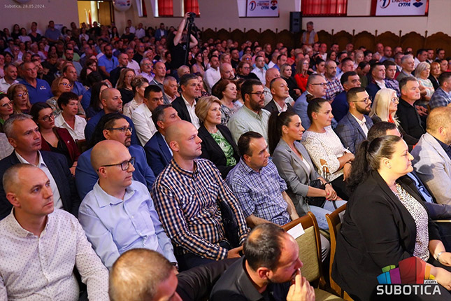 Održana završna konvencija koalicije "Aleksandar Vučić - Subotica sutra"