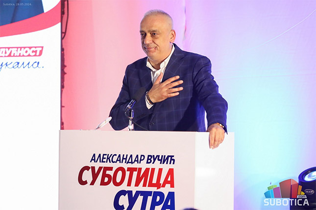 Održana završna konvencija koalicije "Aleksandar Vučić - Subotica sutra"