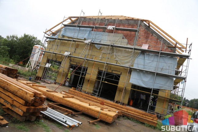 Izgradnja Mađarskog kulturnog centra na Paliću teče po planu, uprkos lošim vremenskim prilikama