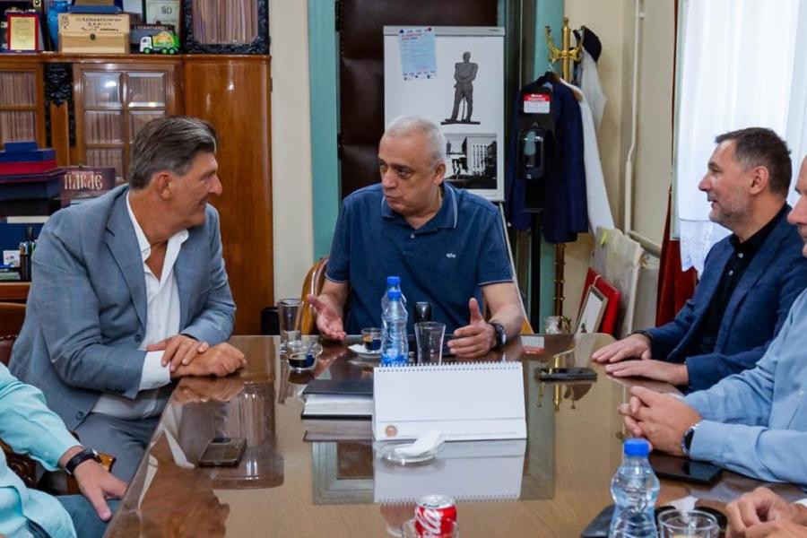 Delegacija FSS i FSV u Subotici: Dogovorena izgradnja „Kuće fudbala“ na Palićkom putu