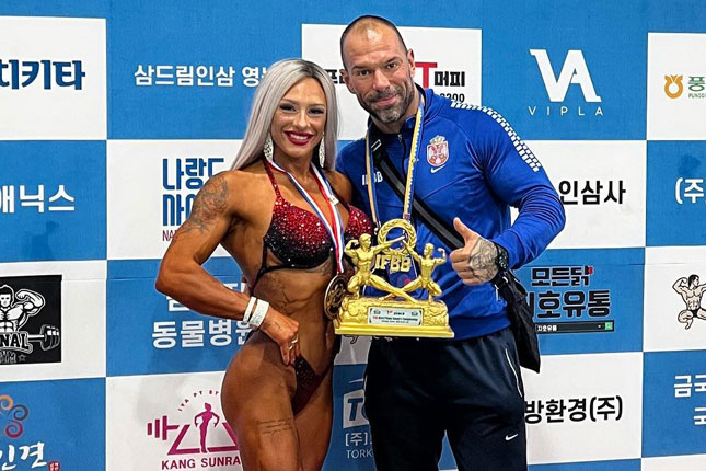 Bodibilding i fitnes: Andrea Pos osvojila zlatnu medalju na Svetskom prvenstvu