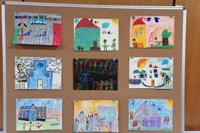 Deca predškolskog uzrasta izložila likovne radove u “Zmaju”