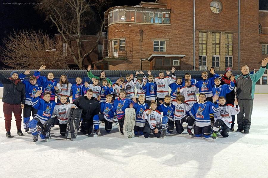 Hokej: Više od 150 mališana na međunarodnom turniru "Spartans 2026"