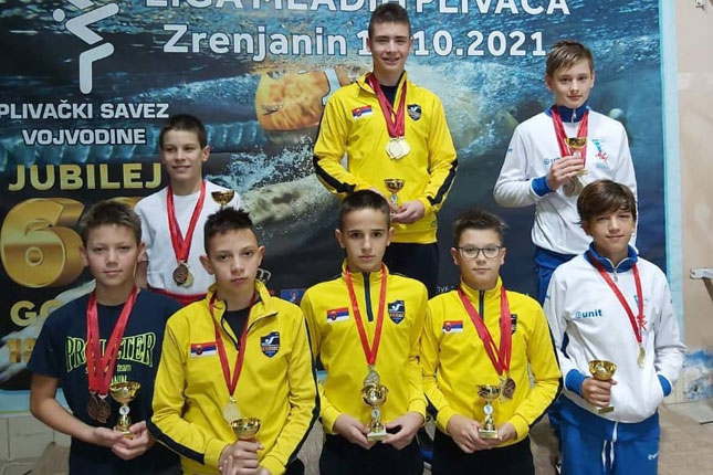 Plivanje: Spartak osvojio 16 medalja u Zrenjaninu