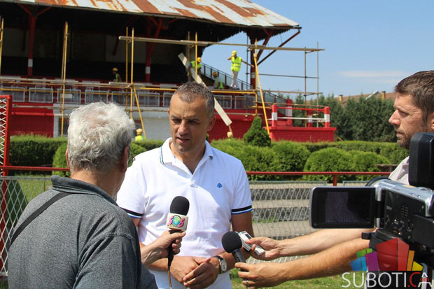 Radovi na stadionu Bačke u punom jeku