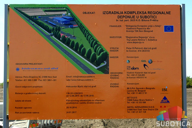Datum početka rada Regionalne deponije još uvek nepoznat