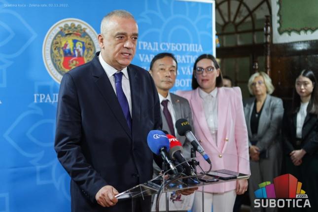 Ambasador Japana u Srbiji posetio Suboticu - investicioni potencijal grada jedna od tema sastanka