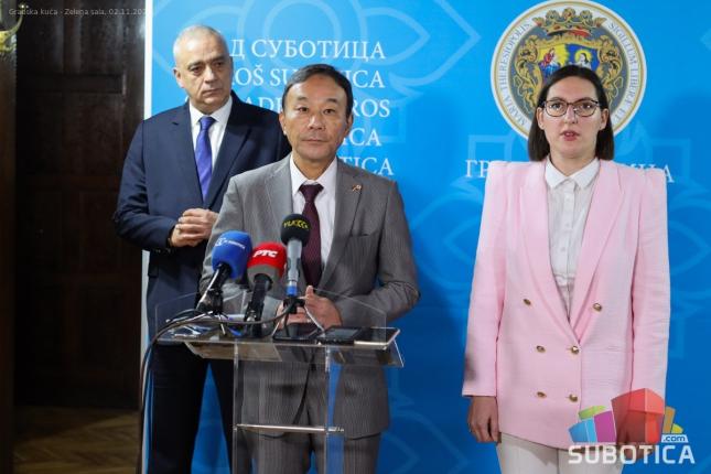 Ambasador Japana u Srbiji posetio Suboticu - investicioni potencijal grada jedna od tema sastanka