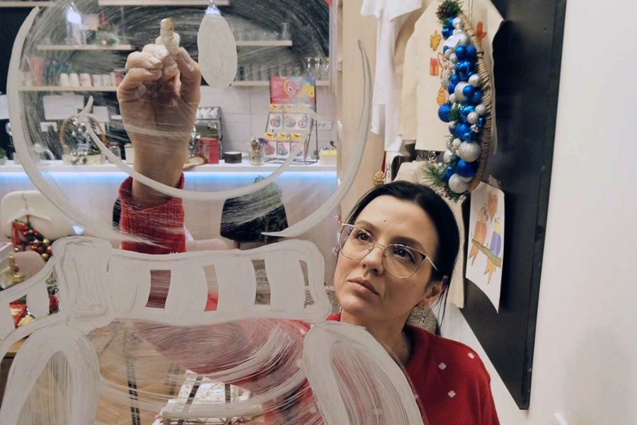 Slikarka Zima srcem oslikala Suboticu