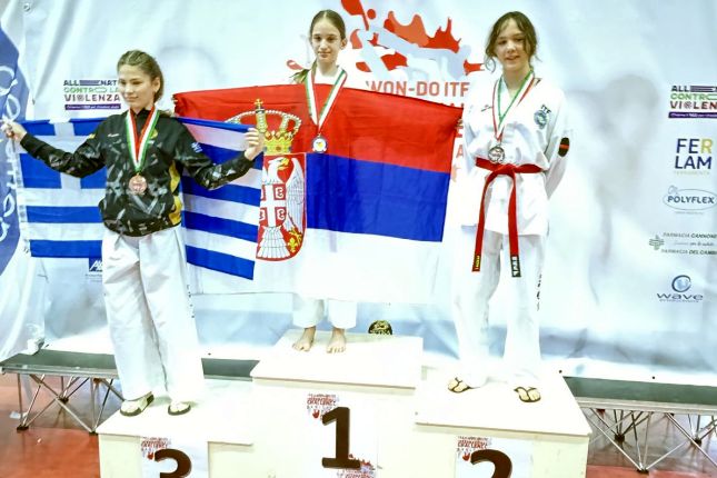Mlada nada subotičkog sporta: Lena Avramov je evropski i svetski šampion u taekvondou