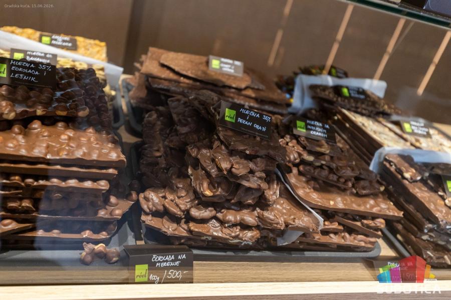 Réel Chocolate - Ručno rađena čokolada sada u prizemlju Gradske kuće