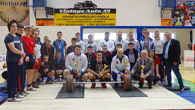 Dizanje tegova: Spartak pobednik 1. kola Prvenstva Srbije
