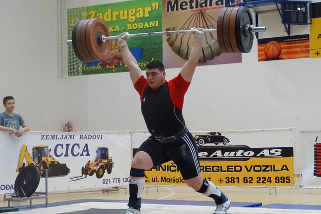 Dizanje tegova: Spartak pobednik 1. kola Prvenstva Srbije