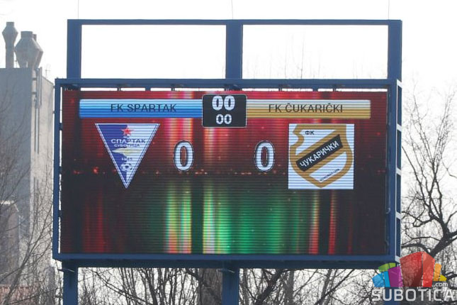 Fudbal: Spartak od 15 časova dočekuje Čukarički