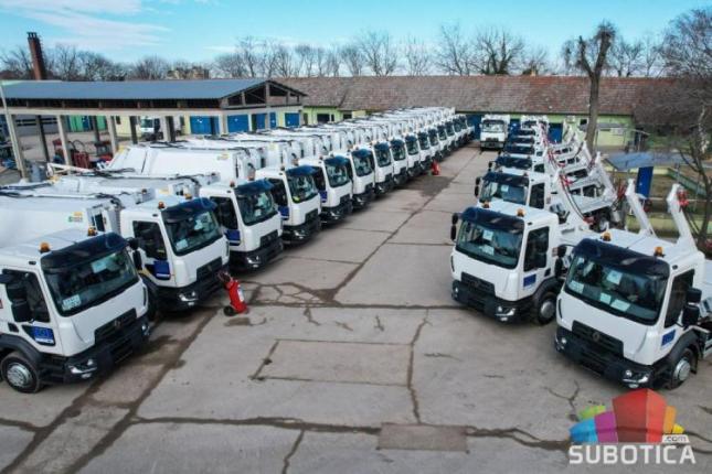 Subotica i okolne opštine dobile vrednu opremu za upravljanje otpadom