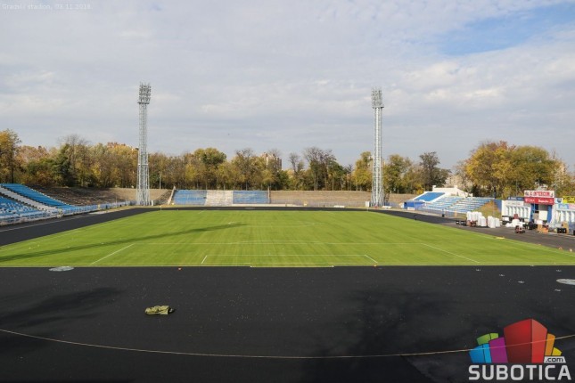 Gradski stadion biće spreman 5. decembra za duel sa šampionom Srbije