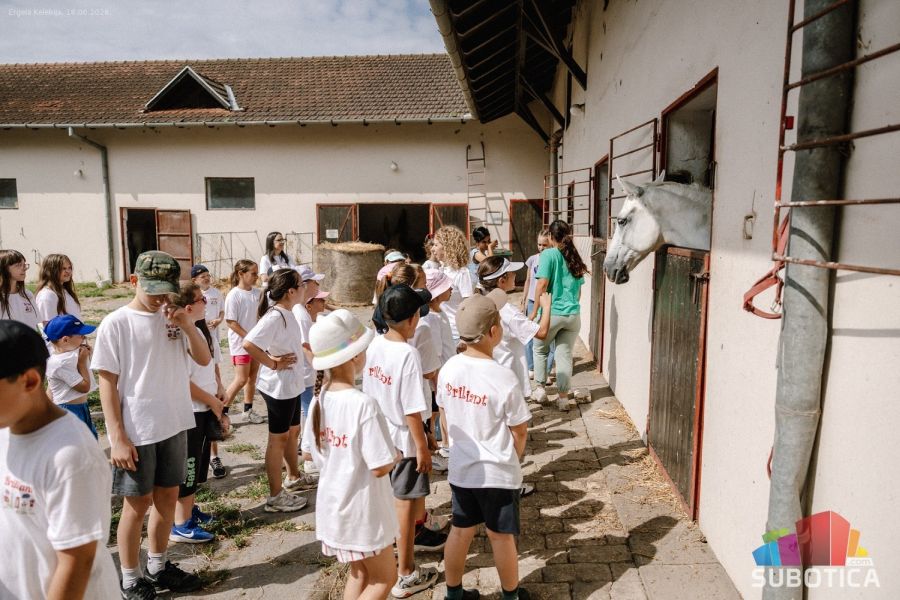 Izletom na Ergeli Kelebija učenici Brilliant škole proslavili kraj uspešne godine
