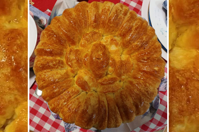 Za Božić se tradicionalno sprema česnica - božićna pogača