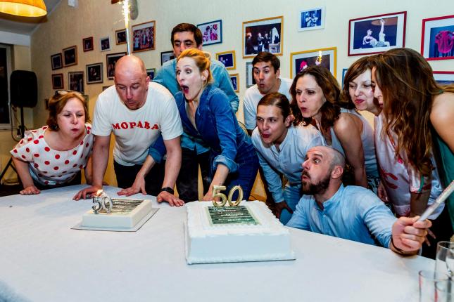 Predstava "Kus petlić" odigrana po 50. put