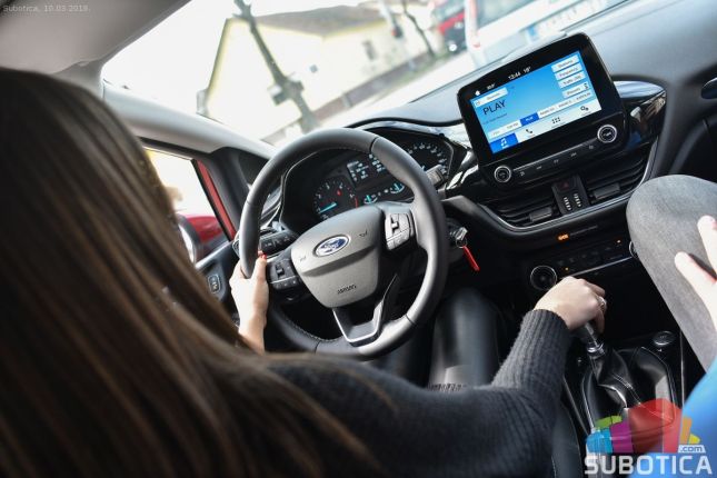 Karavan Ford Fieste krenuo iz Subotice
