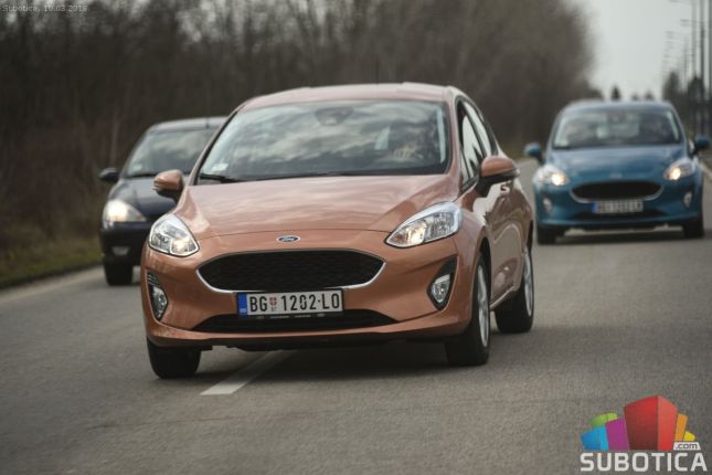 Karavan Ford Fieste krenuo iz Subotice