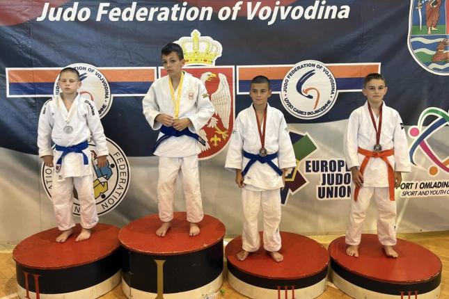 Džudo: Spartak osvojio osam medalja na Prvenstvu Vojvodine