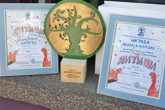 Dečje pozorište osvojilo dve nagrade na Festivalu ekološkog pozorišta za decu i mlade
