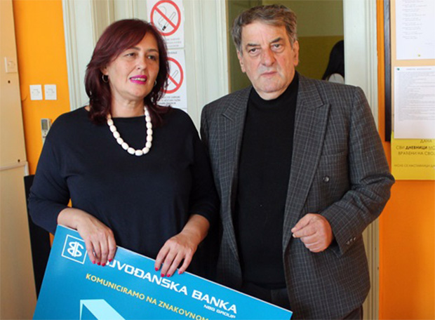 Vojvođanska banka donirala računare školskom centru "Dositej Obradović"