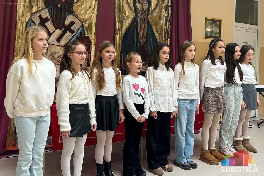 Svetosavska proslava u Osnovnoj školi "Sonja Marinković"