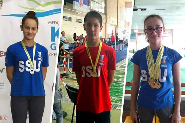 Plivanje: 19 medalja Spartaka na međunarodnom mitingu u Zrenjaninu