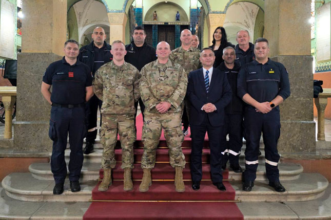 Delegacija Nacionalne garde Ohaja u poseti subotičkim vatrogascima