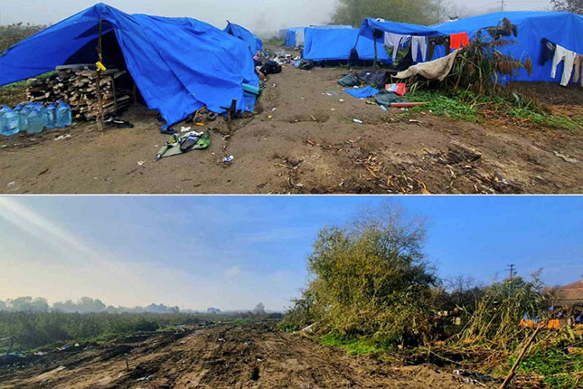 Više od 300 migranata prebačeno na jug Srbije, uklonjeni improvizovani kampovi
