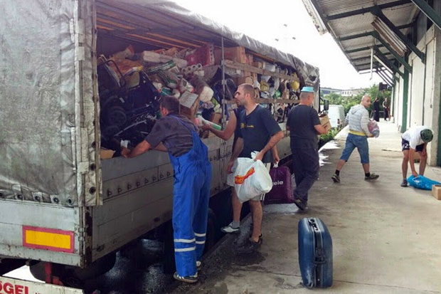 Otpremljeno 25 tona pomoći ugroženom stanovništvu u Trsteniku