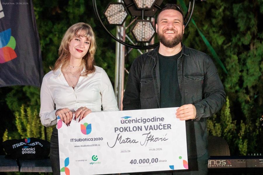 Najuspešniji maturanti Subotice nagrađeni za znanje, trud i društveni angažman
