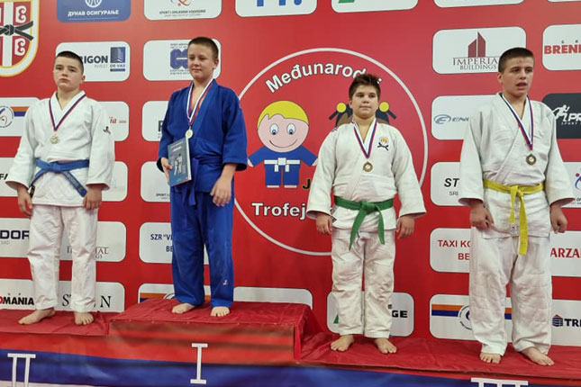 Džudo: Spartak osvojio šest medalja u Beočinu