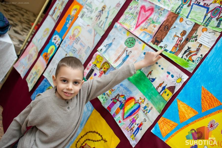 Nagrađeni radovi mladih talenata na 11. "Dečjim svetosavskim danima“