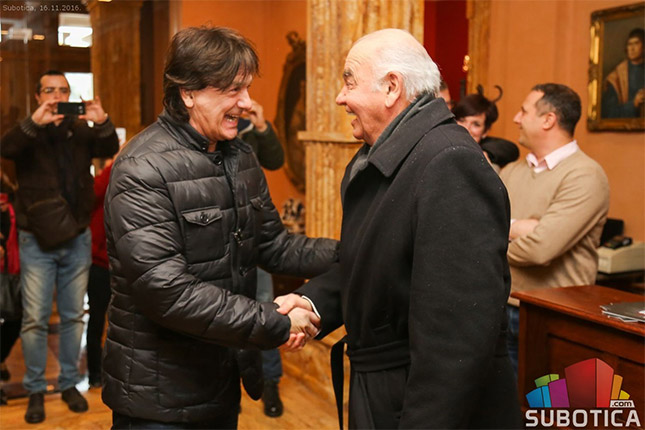 Zdravko Čolić posetio Suboticu uoči koncerta