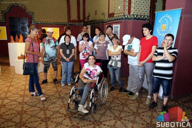 Otvorena izložba korisnika Doma za negu