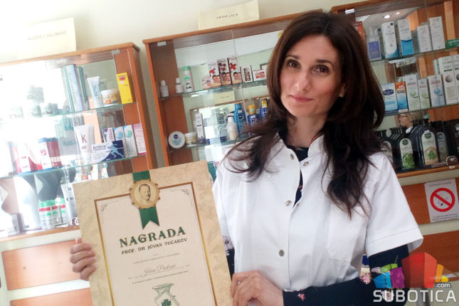 Jelena Pavlović dobitnica nagrade za farmaceuta godine