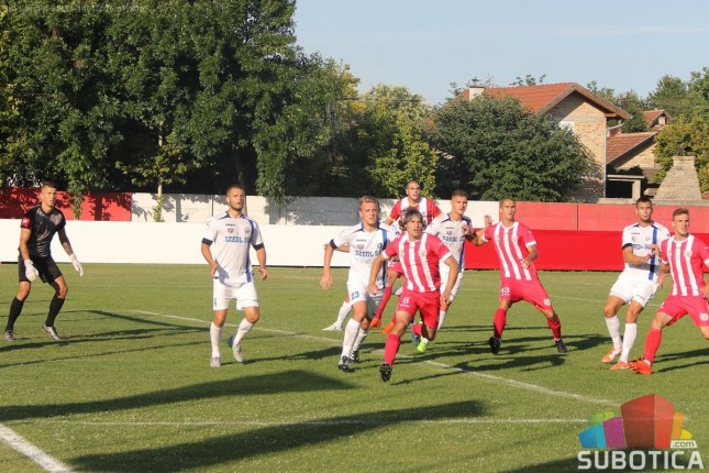 Poraz Bačke 1901 u prijateljskoj utakmici