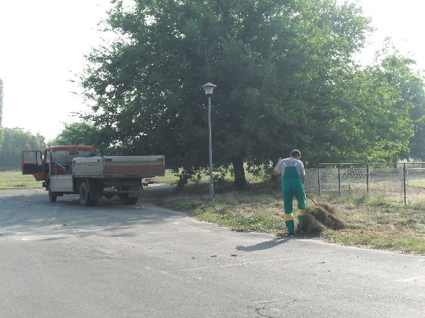 Rešena pištaljka! - Sređivanje sportskog terena na Paliću