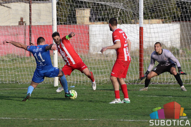 Fudbal: Bačka 1901 i Hajduk iz Kule remizirali