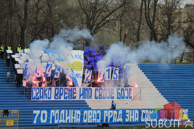 Fudbaleri Spartaka poraženi od Vojvodine (0:1)