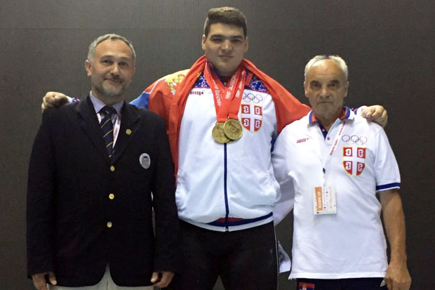 Tamaš Kajdoči osvojio tri bronzane medalje na Svetskom prvenstvu u dizanju tegova