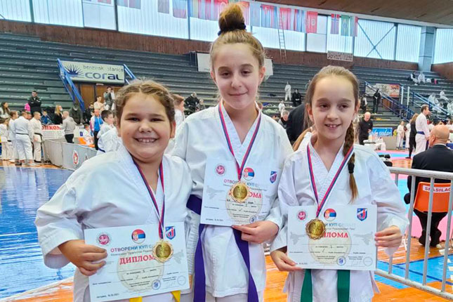 Karate: Takmičari Spartak Enpija osvojili 43 medalje i ekipno 2. mesto u Jagodini