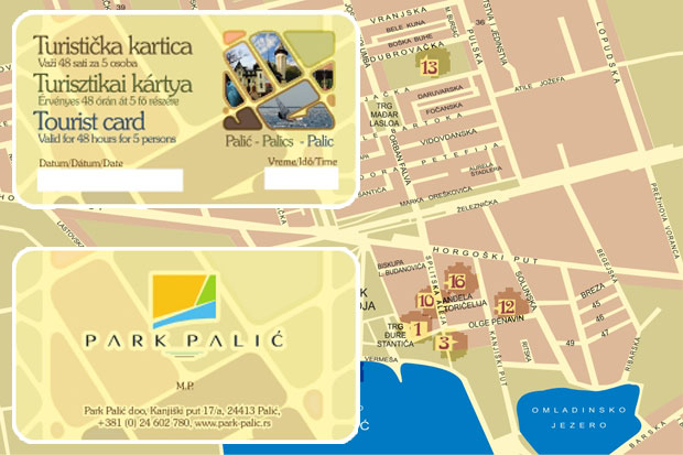 Turističke kartice za jeftiniji smeštaj, ishranu i usluge za posetioce Palića