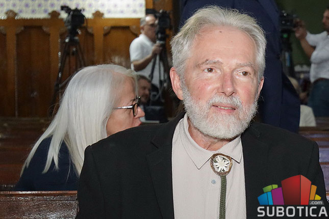 Dr Nandor Šejmeši, dobitnik nagrade „Pro Urbe“