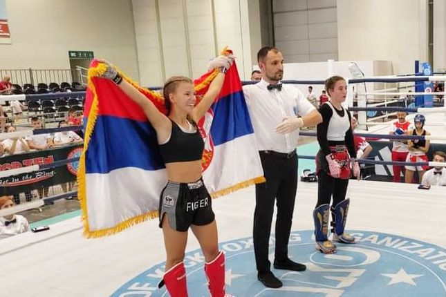 Kik boks: Milica Despotović prvakinja Evrope u juniorskoj konkurenciji